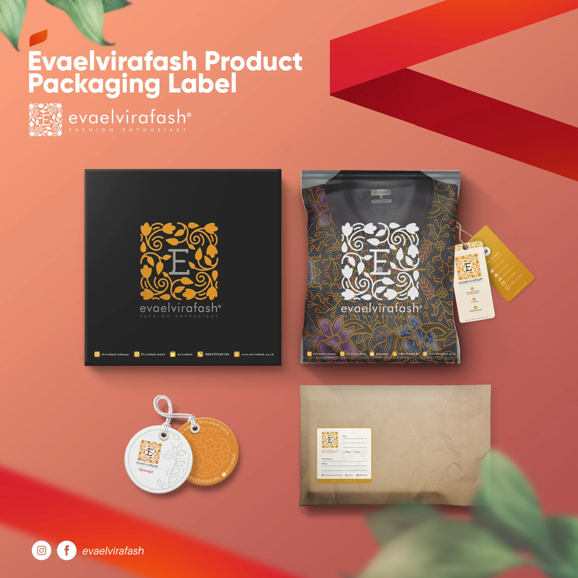 Evaelvirafash Products Packaging